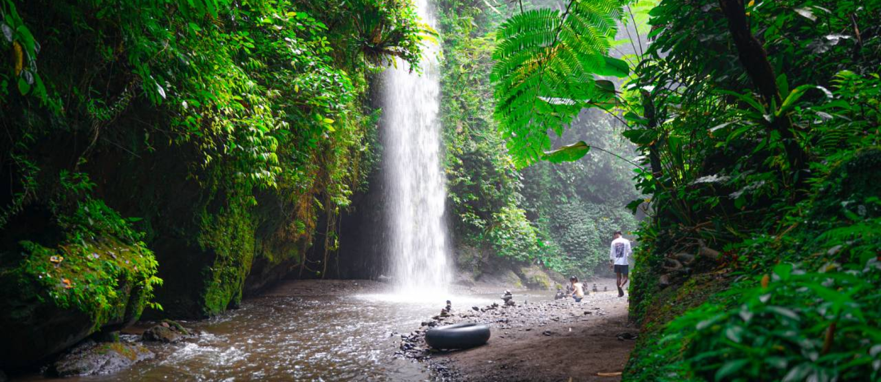 Toyo Bulan Waterfall near Ubud Bali